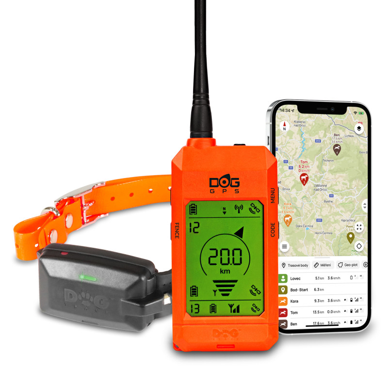 Dogtrace DOG GPS X30 Short urządzenie śledzące dla psów